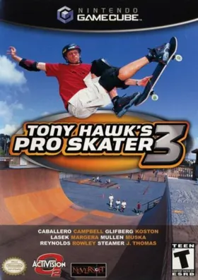 Tony Hawk's Pro Skater 3 box cover front